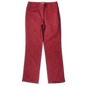 Ann Taylor LOFT Stretch red pants size 6
